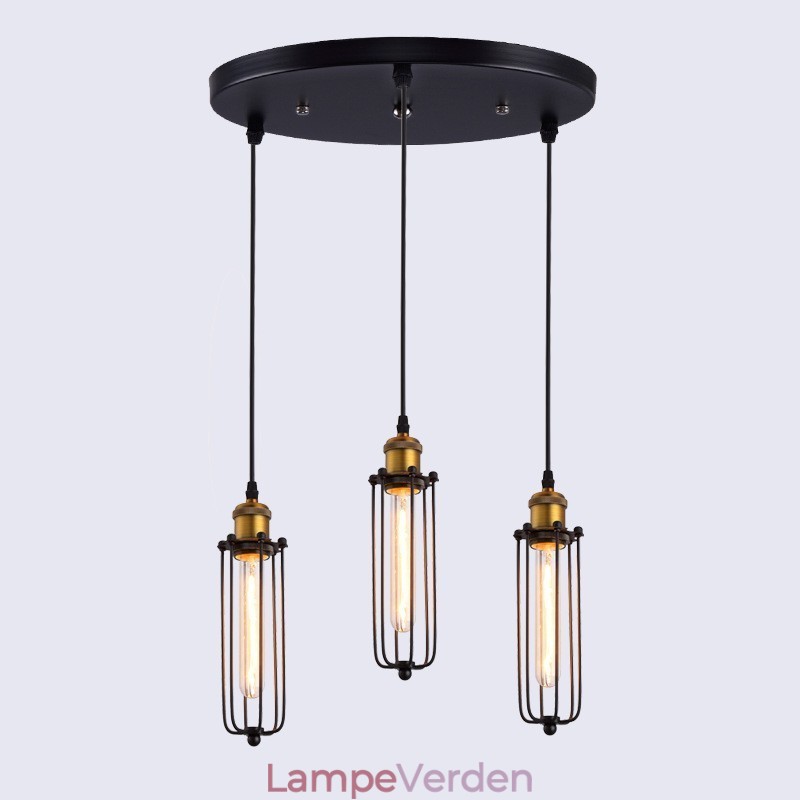 Linje Land Industriel Stil Kreativ Gladiator Gendannelse af gamle måder Single Head Droplight Pendel Light
