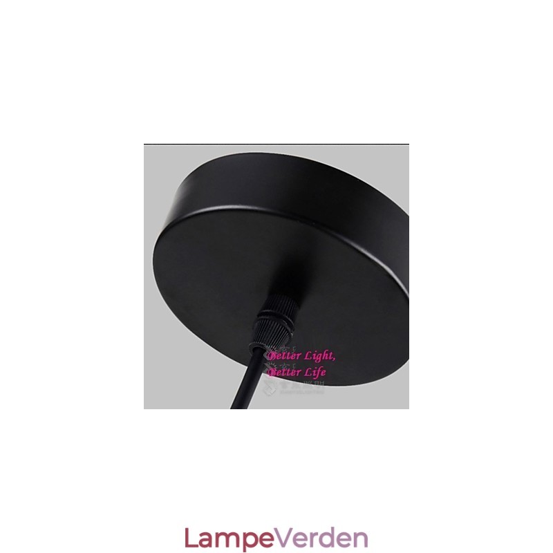 Vintage reb lavet pendel med ét lys