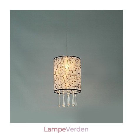 Moderne moderne trommekrystal, galvaniseret pendel i ministil