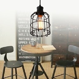 Pendellamper Mini Style Rustik Lodge Retro Country Garage Metal