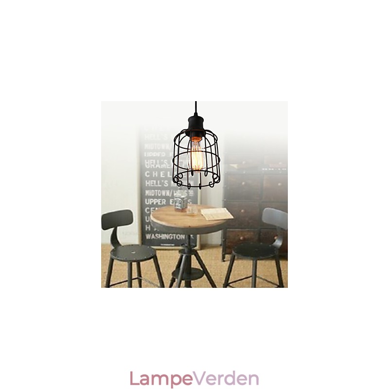 Pendellamper Mini Style Rustik Lodge Retro Country Garage Metal