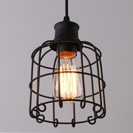 Pendellamper Mini Style Rustik Lodge Retro Country Garage Metal