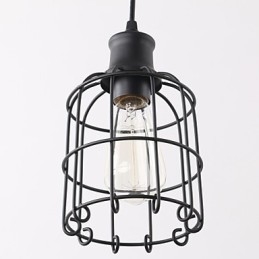 Pendellamper Mini Style Rustik Lodge Retro Country Garage Metal