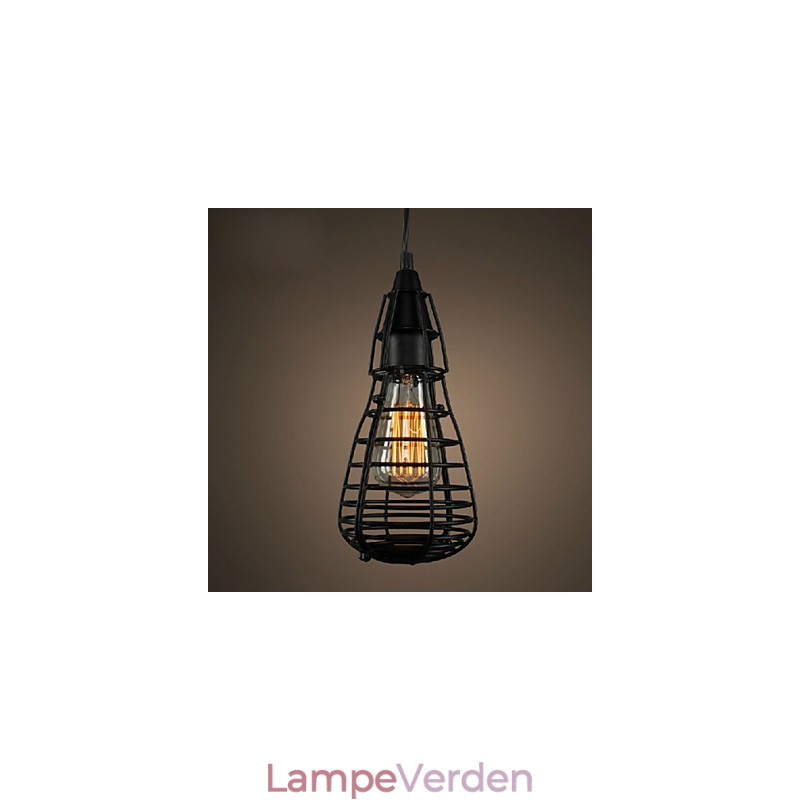 American Industrial Creative Restoring Ancient Ways Smedejernsbur Single Head Droplight Lampe