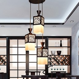 American Country Woodiness Droplight Lampe Lys