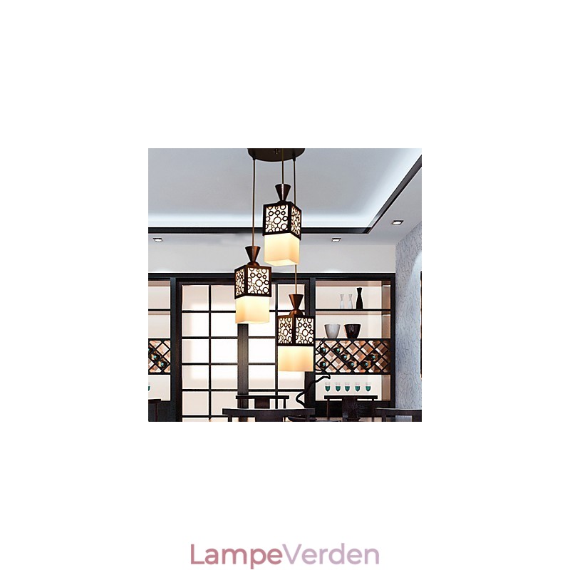 American Country Woodiness Droplight Lampe Lys