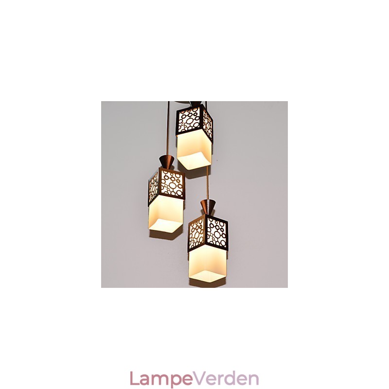 American Country Woodiness Droplight Lampe Lys