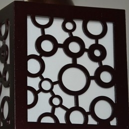 American Country Woodiness Droplight Lampe Lys