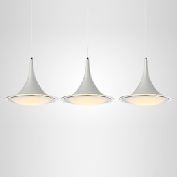 Trompet Pendel Light Droplight Akryl lysekrone