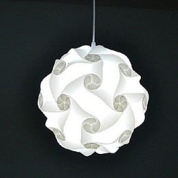 DIY Modern Pendel Kuglelampe 40cm