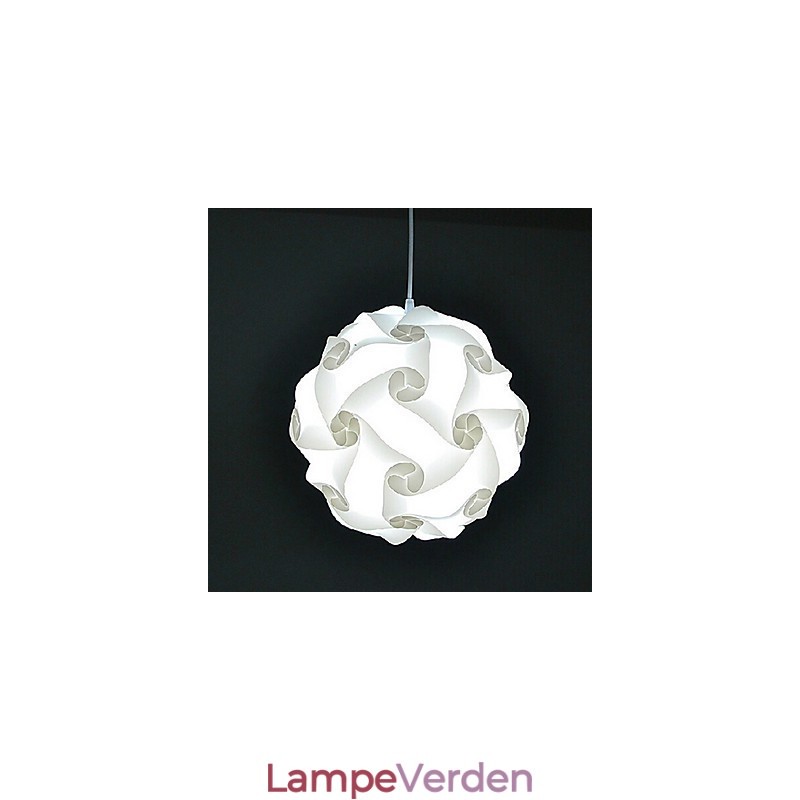 DIY Modern Pendel Kuglelampe 40cm