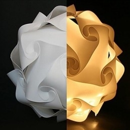 DIY Modern Pendel Kuglelampe 40cm