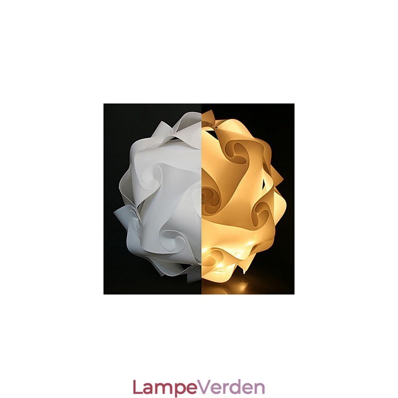 DIY Modern Pendel Kuglelampe 40cm