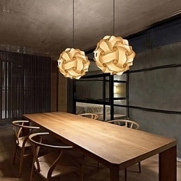 DIY Modern Pendel Kuglelampe 40cm