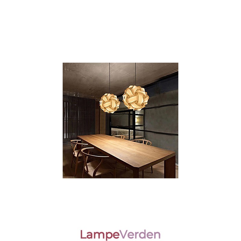 DIY Modern Pendel Kuglelampe 40cm
