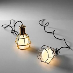 Country galvaniseret metal pendant lys Garage