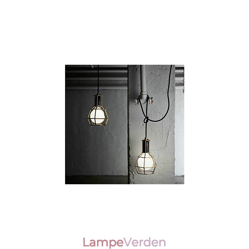 Country galvaniseret metal pendant lys Garage