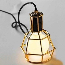 Country galvaniseret metal pendant lys Garage