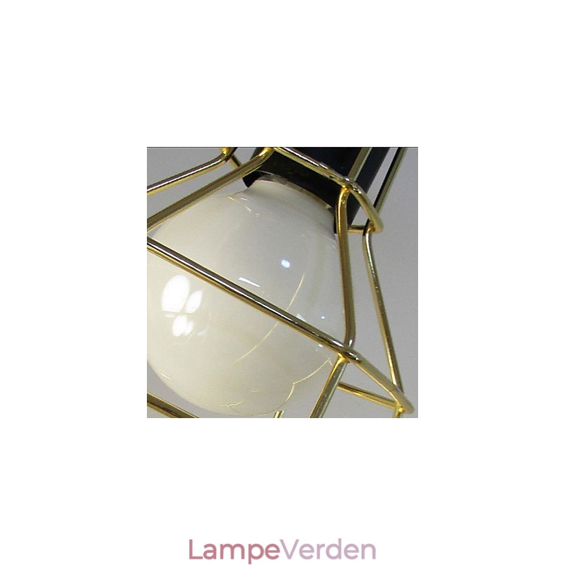 Country galvaniseret metal pendant lys Garage