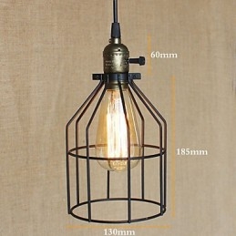 Amerikansk landdistriktsindustri kontraheret Single Head Of Creative Small Hob Iron Chandelier