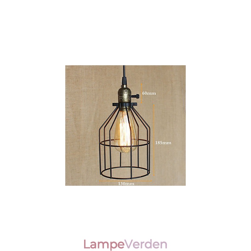 Amerikansk landdistriktsindustri kontraheret Single Head Of Creative Small Hob Iron Chandelier