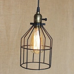 Amerikansk landdistriktsindustri kontraheret Single Head Of Creative Small Hob Iron Chandelier