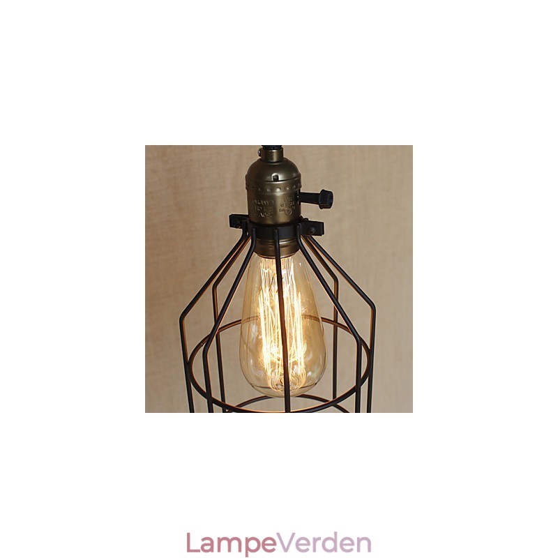 Amerikansk landdistriktsindustri kontraheret Single Head Of Creative Small Hob Iron Chandelier