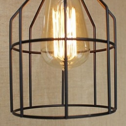 Amerikansk landdistriktsindustri kontraheret Single Head Of Creative Small Hob Iron Chandelier