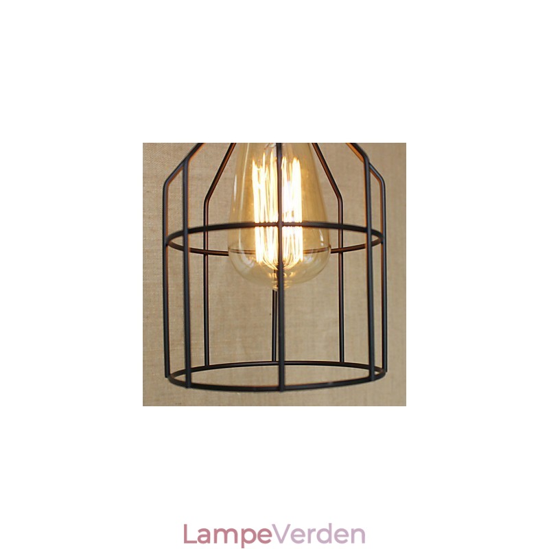 Amerikansk landdistriktsindustri kontraheret Single Head Of Creative Small Hob Iron Chandelier
