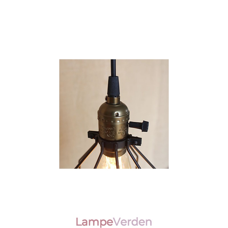 Amerikansk landdistriktsindustri kontraheret Single Head Of Creative Small Hob Iron Chandelier
