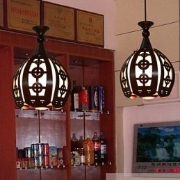 Retro Creative Cafe Droplight Lampe Lys