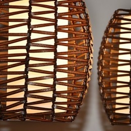 Cany Art Vævning Klassisk Kontrakteret Droplight Lampe Lys