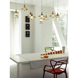 Moderne moderne glas pendel