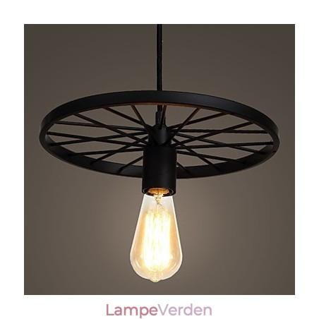 Loft Retro Pendel Lamper Amerikansk land smedejern Lysekrone industriel stil hjul Loft Retro Pendel Lamper Amerikansk land smedejern Lysekrone industriel stil hjul