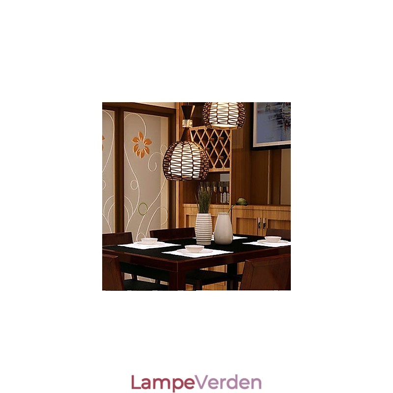 Landdistrikter Cany Art Vævning Klassisk kontraheret Droplight Lampe Lys