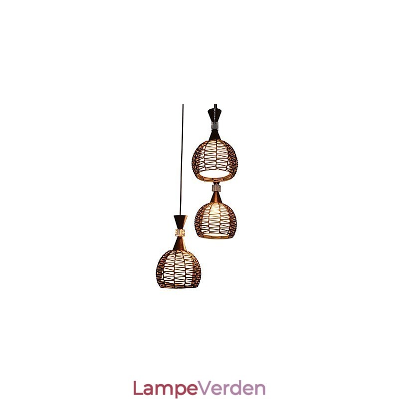 Landdistrikter Cany Art Vævning Klassisk kontraheret Droplight Lampe Lys
