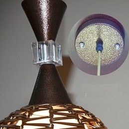 Landdistrikter Cany Art Vævning Klassisk kontraheret Droplight Lampe Lys