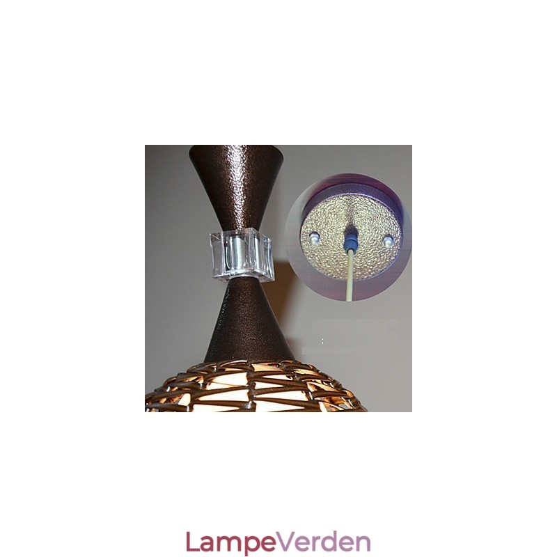 Landdistrikter Cany Art Vævning Klassisk kontraheret Droplight Lampe Lys