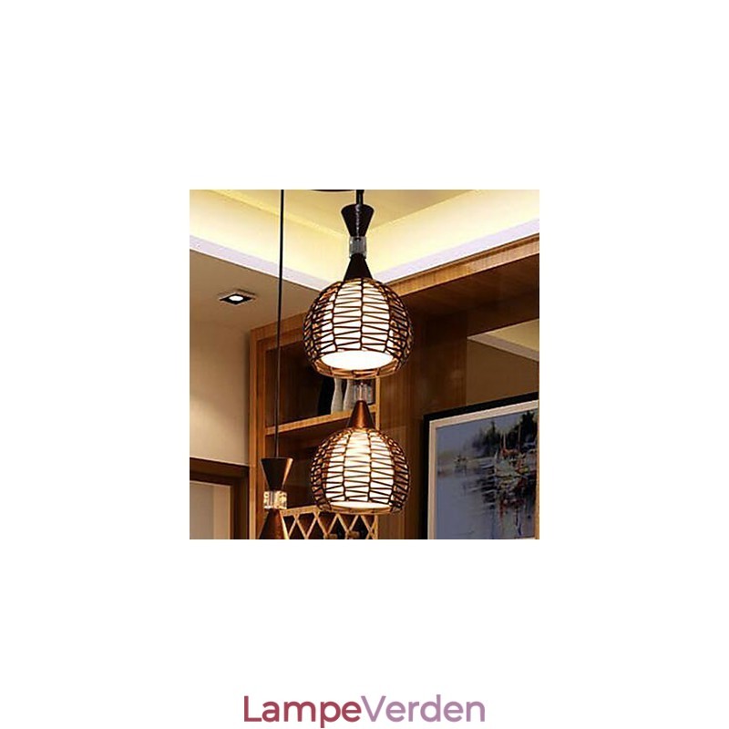 Landdistrikter Cany Art Vævning Klassisk kontraheret Droplight Lampe Lys