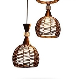 Landdistrikter Cany Art Vævning Klassisk kontraheret Droplight Lampe Lys