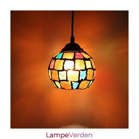 Enkel mode Marcelo G lysekrone i glas, der genskaber ældgamle måder, lys