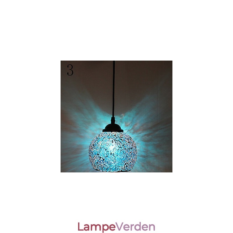 Enkel mode Marcelo G lysekrone i glas, der genskaber ældgamle måder, lys