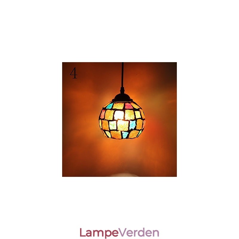 Enkel mode Marcelo G lysekrone i glas, der genskaber ældgamle måder, lys