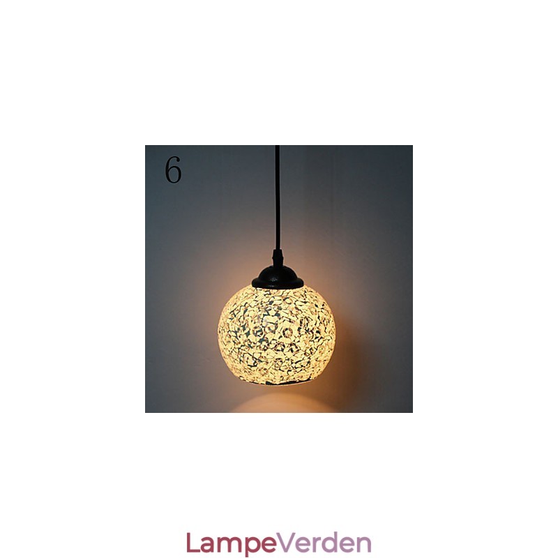 Enkel mode Marcelo G lysekrone i glas, der genskaber ældgamle måder, lys