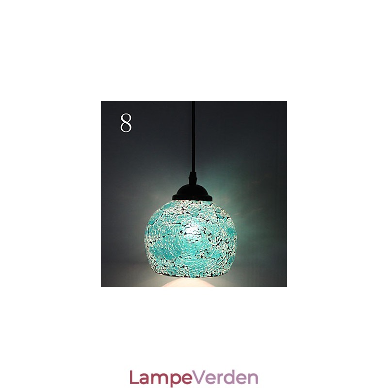 Enkel mode Marcelo G lysekrone i glas, der genskaber ældgamle måder, lys