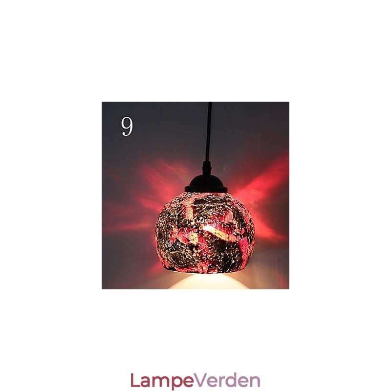 Enkel mode Marcelo G lysekrone i glas, der genskaber ældgamle måder, lys