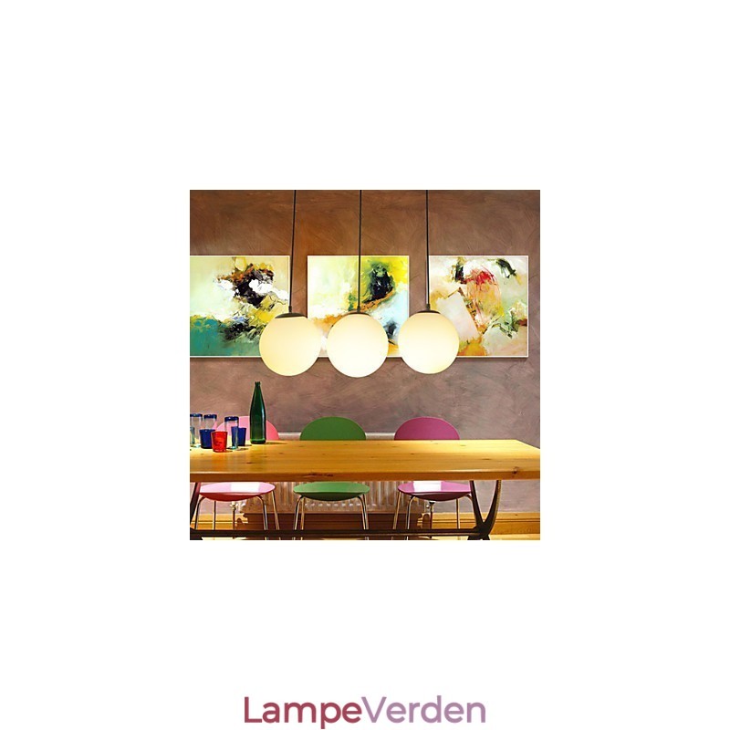 Glaskugle lysekrone sfærisk lys Enkel enkelt hoved droplight lampe belysning