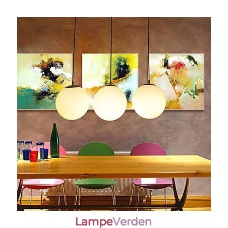 Glaskugle lysekrone sfærisk lys Enkel enkelt hoved droplight lampe belysning