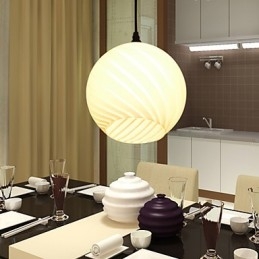 Contemporary And Contracted L Creative Glas Meals Lysekrone Lamp Light