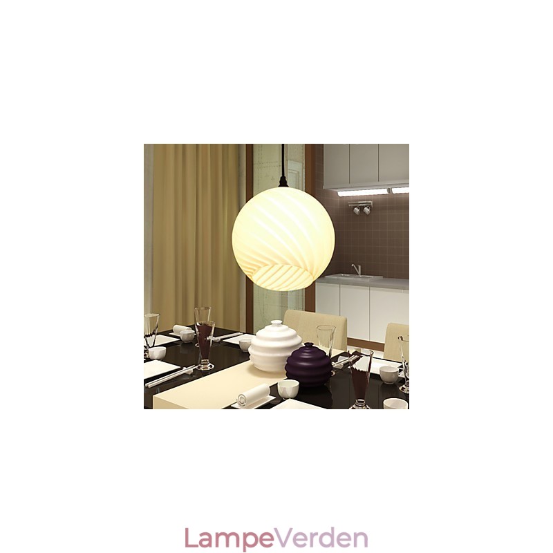 Contemporary And Contracted L Creative Glas Meals Lysekrone Lamp Light
